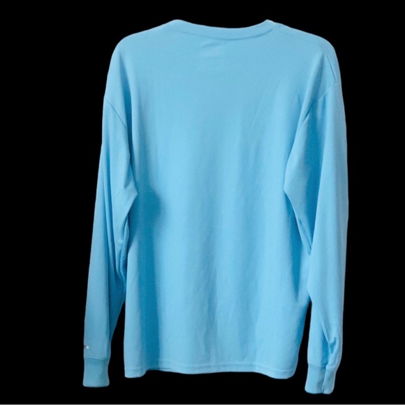 FTP Mens Dri Fit Light Blue Long Sleeved Shirt Size S - Picture 8 of 12